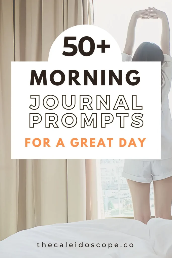 morning journal prompts for a great day