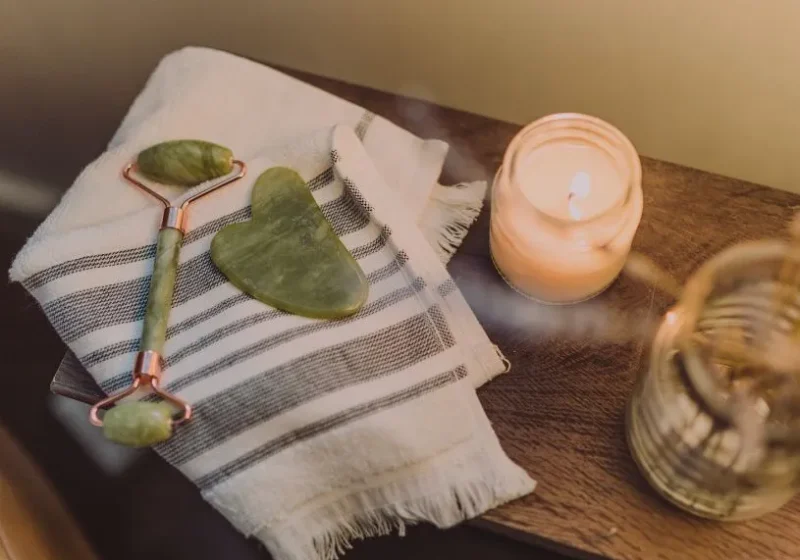 facial tools as part of the morning routine