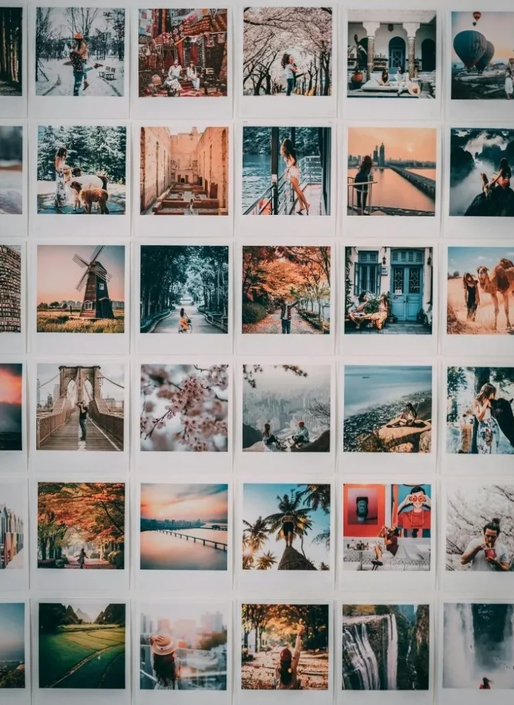 collection of photo memories