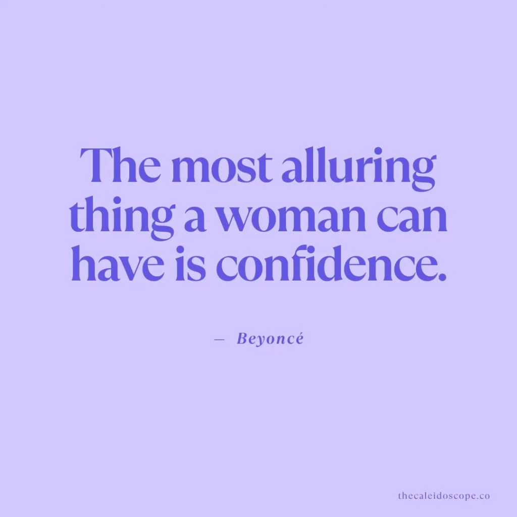 confidence quotes for women