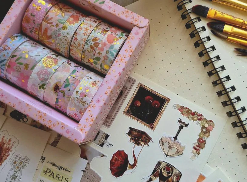 junk journal page materials