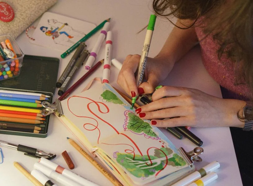 art journal prompt creative ideas